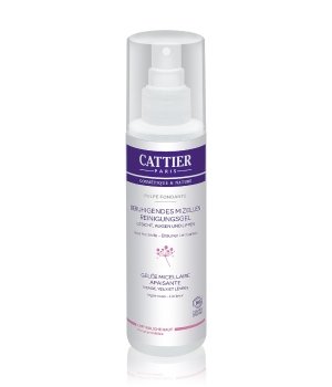 Cattier Cleansing Facial Cleansing Pink Healing Clay & Brown Linseeds Soothing Micellar Cleansing Gel Pulpe Fondante 200 Ml