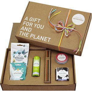 BEN&ANNA Dental Care Toothpaste in a Glass Gift Set Natural Deodorant Cream Pink Grapefruit 45 G + Natural Deodorant Stick Persian Lime 60 G + Natural