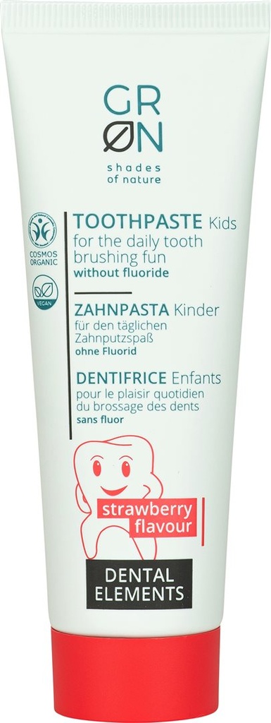 GRN Dental Elements Kids Aarbei Tandpasta 50ML
