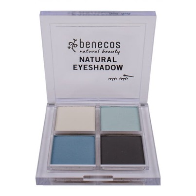 Benecos Natural Quattro Eyeshadow True Blue