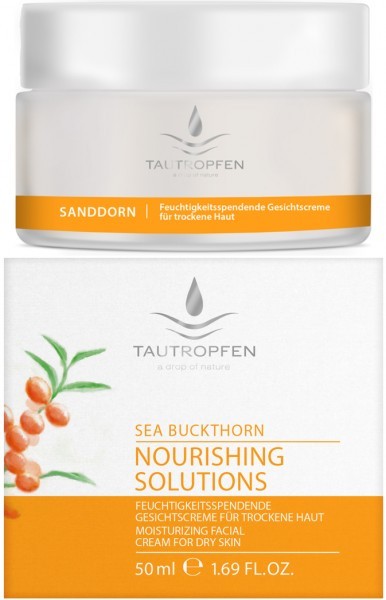Tautropfen Sanddorn Nourishing Solutions Moisturising Face Cream 50 Ml
