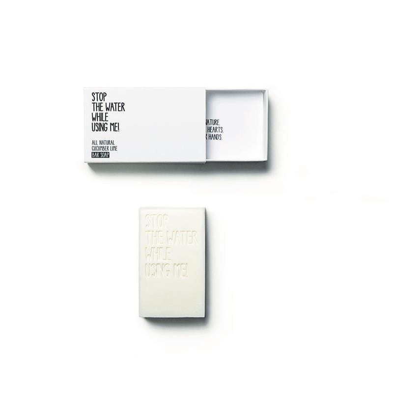 STOP the WATER WHILE USING ME! Body Cleansing Cucumber Lime Bar Soap 125 Ml