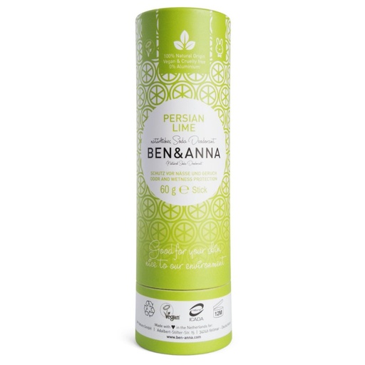 [BUA_101_v2] Ben & Anna Deodorant Stick - Persian Lime
