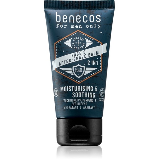 [BEN_138] Benecos for Men Only 2in1 Face & Aftershave Balm