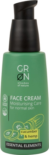 [GRN_113] GRN Essential Elements Face Cream Cucumber  En  Hemp 50ML