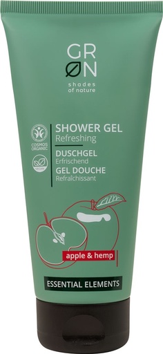 [GRN_215] GRN Essential Elements Shower Gel Apple  En  Hemp 200ML
