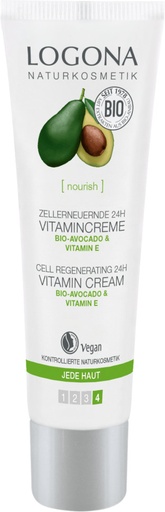 [LOG_124] Logona NOURISH Zellerneuernde 24h Vitamincreme 30 ml