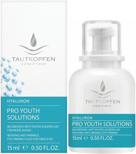 [TAU_113] Tautropfen Hyaluron Pro Youth Solutions Energising Anti-Wrinkle Eye Fluid 15 Ml