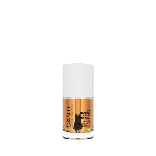 [SAN_238] Sante Naturkosmetik Nails Nail Care 2in1 Natural Base & Top Coat 10 Ml