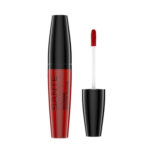 [SAN_234_V6] Sante Naturkosmetik Lips Lipp Gloss Intense Color Gloss No. 06 Infinite Ruby 9 Ml