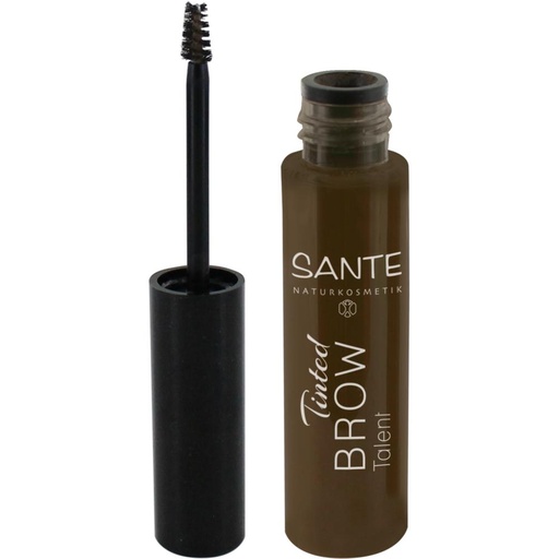 [SAN_220_V2] Sante Naturkosmetik Eyes Eyebrows Tinted Eyebrow Gel No. 02 Brownie 3,50 Ml