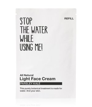 [STW_101_V2] STOP the WATER WHILE USING ME! Face Facial Care Parsley Kale Light Face Cream Refill 50 Ml