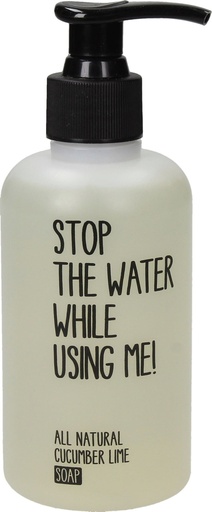 [STW_113_V1] STOP the WATER WHILE USING ME! Body Cleansing Cucumber Lime Soap 200 Ml